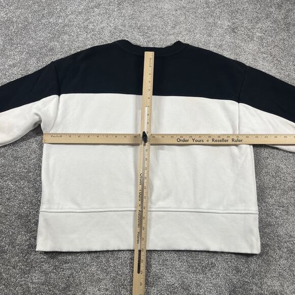 North Face Sweatshirt Womens Medium Fleece Thick Colorblock Outdoors Pullover - Picture 13 of 16